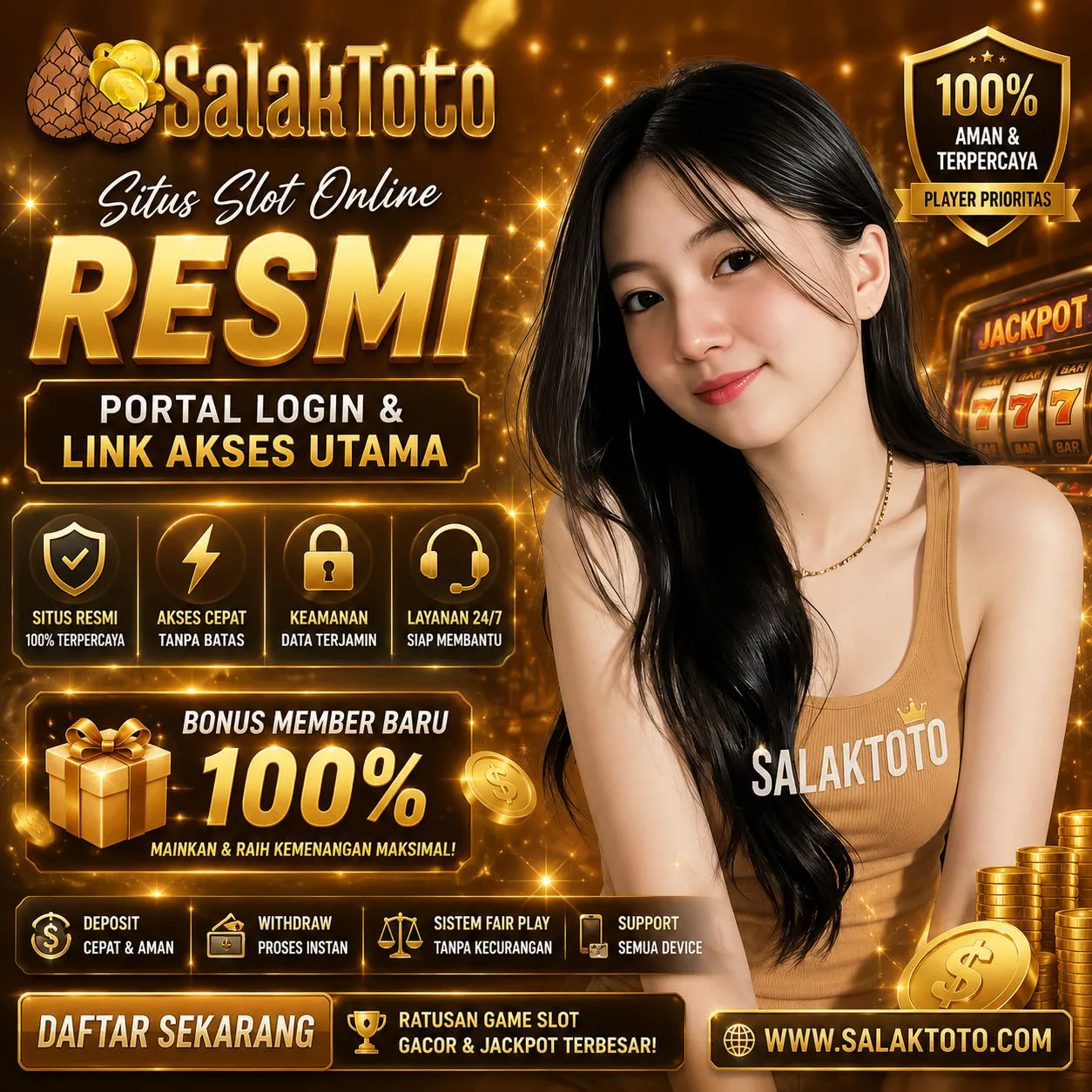 SALAKTOTO | Link Resmi Bandar Slot Gacor Terbaru Hingga Saat Ini